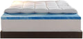 Sleep Innovations Dual Layer 4 Inch Memory Foam Mattress Topper, Queen Size by SleepInnovations