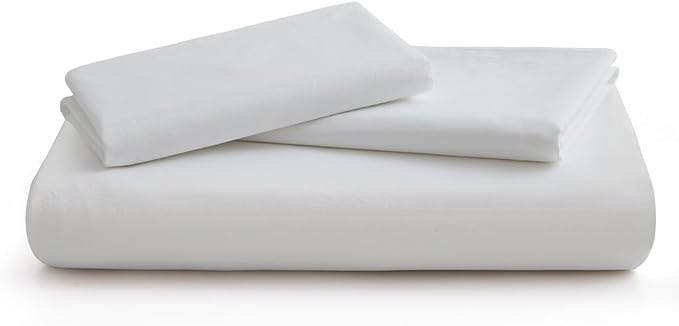 100% Washed Cotton Duvet Cover Set, Linen Like Natural Bedding Set - Image 7