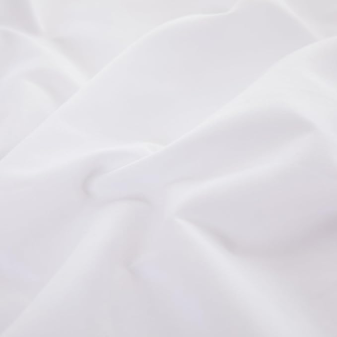 Full Flat Sheet Only， 80x96Inch White - Image 6