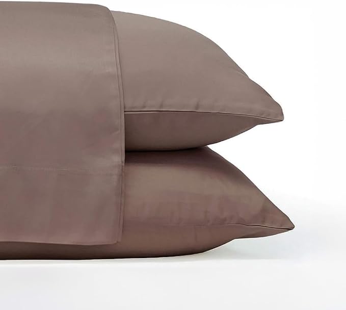Cariloha Classic 2-Piece Twill Pillowcase Set | Beach Linen | King | Viscose by Cariloha