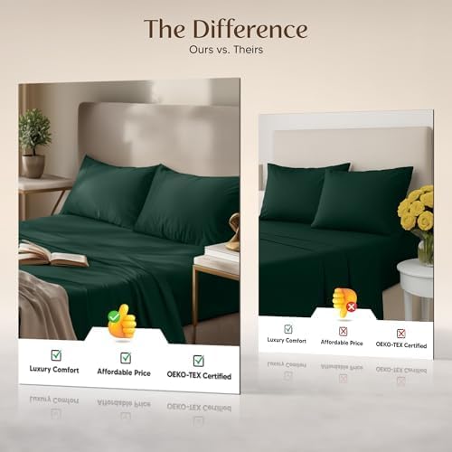 Utopia Bedding Twin XL Sheet Set – 3 Piece Bed Sheets - Image 6