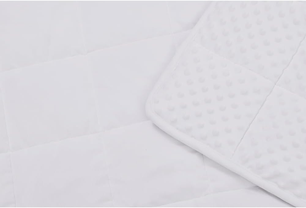 TONGDADA Minky Weighted Blanket | 40''x60'', 7lbs | Cozy and Soft Minky - Image 6