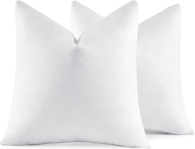 MIULEE 16x16 Pillow Inserts, Decorative Fluffy Throw Pillow Inserts Cotton by MIULEE