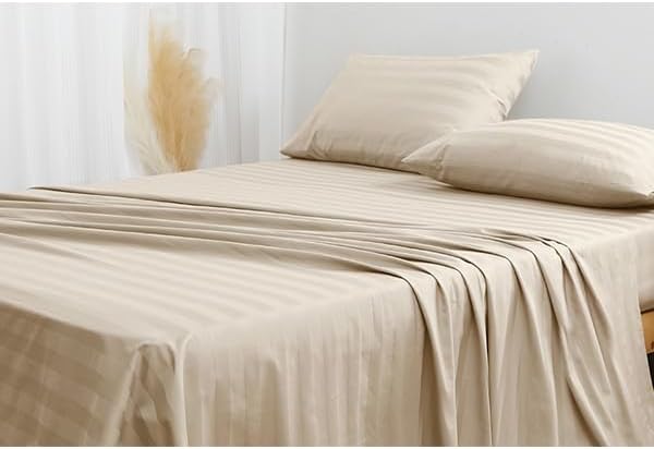 Flat Sheet Only 2 Pack, Calking Size 400 Thread Count 100% Egyptian Cotton Flat - Image 6