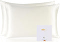ZIMASILK 100% Pure Mulberry Silk Pillowcase 2 Pack, Soft and Smooth, Both Sides by ZIMASILK