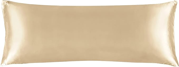 BEDELITE Satin Body Pillow Cover, Super Soft and Cooling Body Pillow Pillowcase by BEDELITE