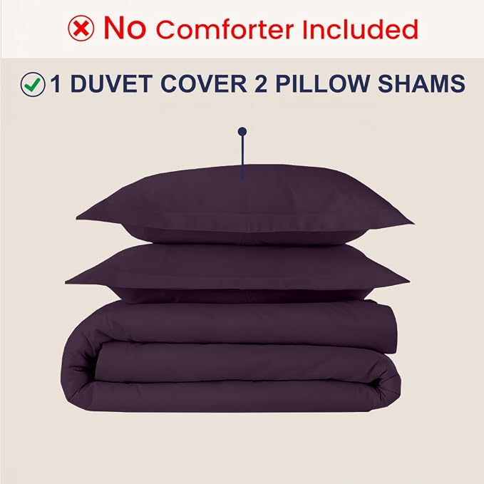 Kotton Culture 3 Pc California King Duvet Cover Set-100% Egyptian Cotton 600 - Image 2