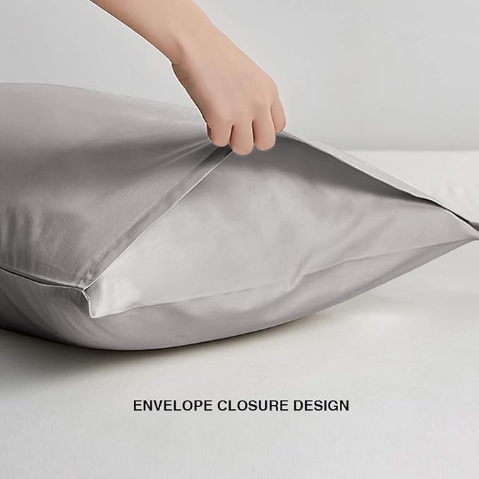 FLXXIE 2 Pack Microfiber Queen Pillow Cases, 1800 Super Soft Pillowcases - Image 3