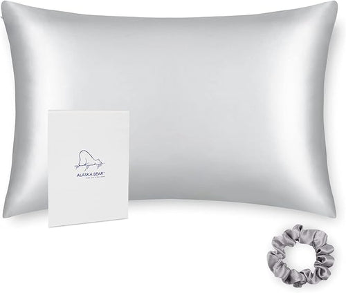 ALASKA BEAR 100% Pure Mulberry Silk Pillowcase by ALASKABEAR