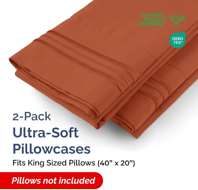 King Pillow Cases Set of 2 - Image 2