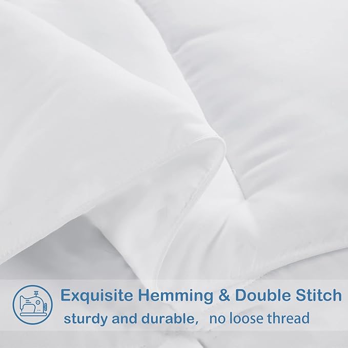 EASELAND Oversized Queen Down Alternative Comforter - Image 5