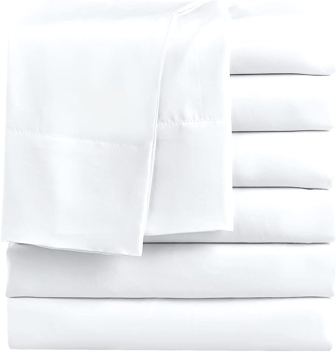 FreshCulture Full Flat Sheets Only, Soft Microfiber Bedding Sheets by FreshCulture