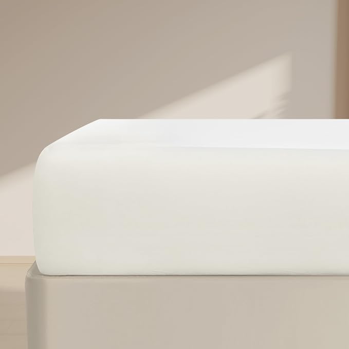 FreshCulture Twin Fitted Sheet Only – Premium Hotel-Quality Fitted Sheet by FreshCulture