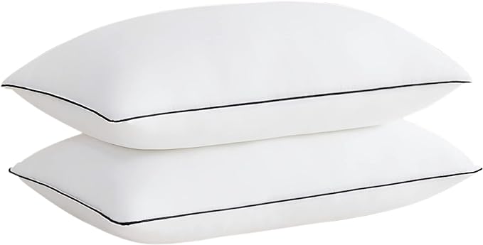 Acanva Cooling Bed Pillows for Sleeping, Luxury Hotel Quality 3D Microfiber by acanva