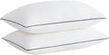 Acanva Cooling Bed Pillows for Sleeping, Luxury Hotel Quality 3D Microfiber by acanva