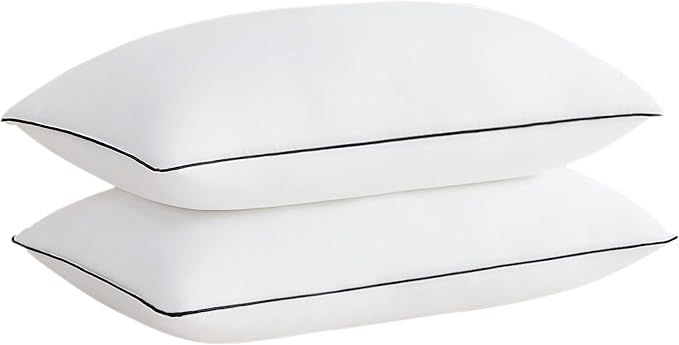 Acanva Cooling Bed Pillows for Sleeping, Luxury Hotel Quality 3D Microfiber by acanva