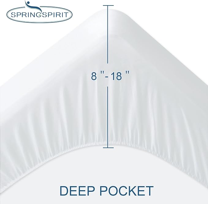 California King Mattress Protector 100% Waterproof & Noiseless & Soft & - Image 2