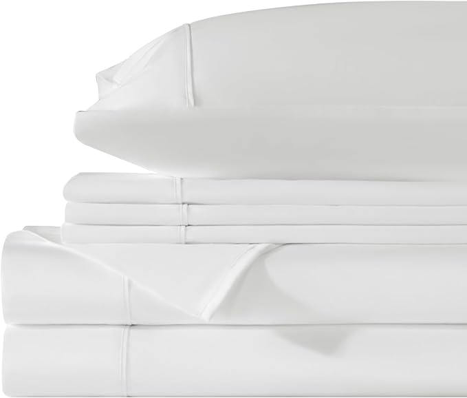 LBRO2M 1000 Thread Count 100% Egyptian Cotton Sheets Set 6 Piece Sets Full Size - Image 6