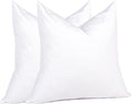 puredown® 16x16 Feathers Down Pillow Inserts, Bed Decor by Puredown