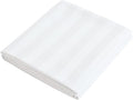 Flat Sheet Only Twin Size, 400 TC 100% Egyptian Cotton Flat Sheet Striped by ShunjieHome