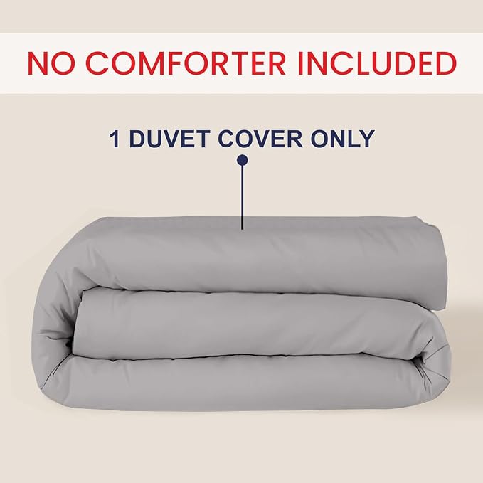 Kotton Culture 1 Pc California King Duvet Cover Only-100% Egyptian Cotton 600 - Image 2