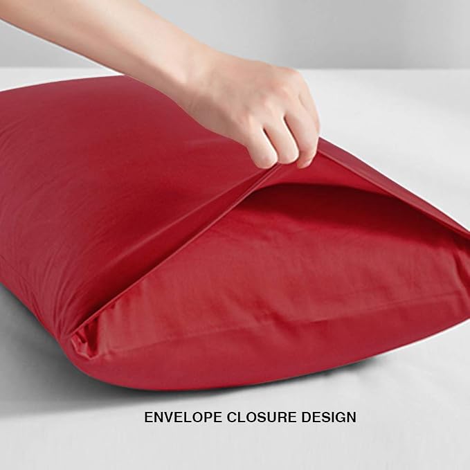FLXXIE King Pillow Cases Set of 2, Soft Microfiber Pillow Covers - Image 3