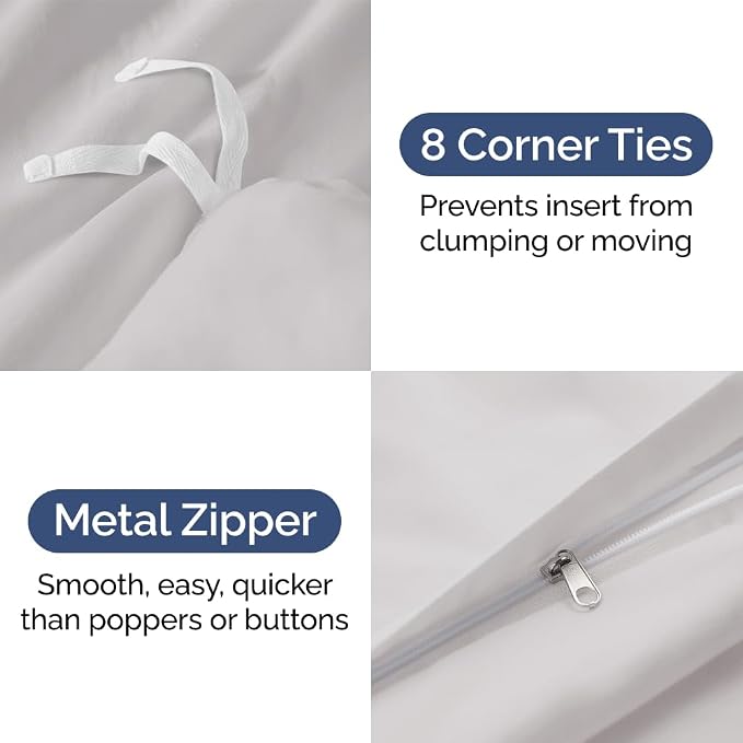 Duvet Cover Super Queen Size Set - Image 4