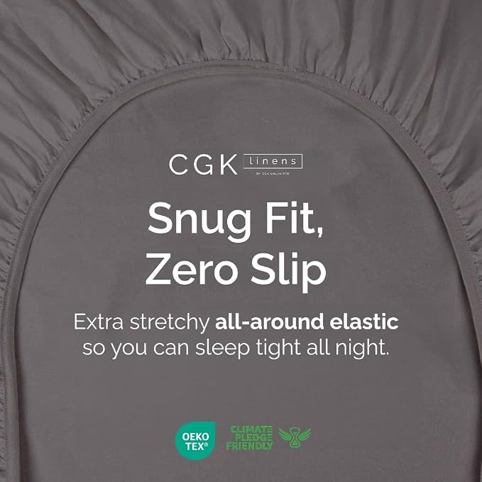 Split King Fitted Bed Sheet - Image 2