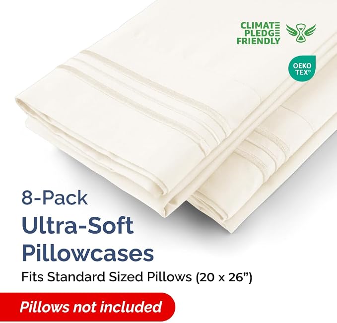 Standard Pillow Cases Set of 8 - Image 2
