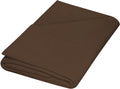 ZPECC King Flat Sheet Only 1 Pack, Durable Brown Top Bed Sheets Hypoallergenic by ZPECC-ABrandThatHasBeenFocusedOnBabyProductsFor18Years