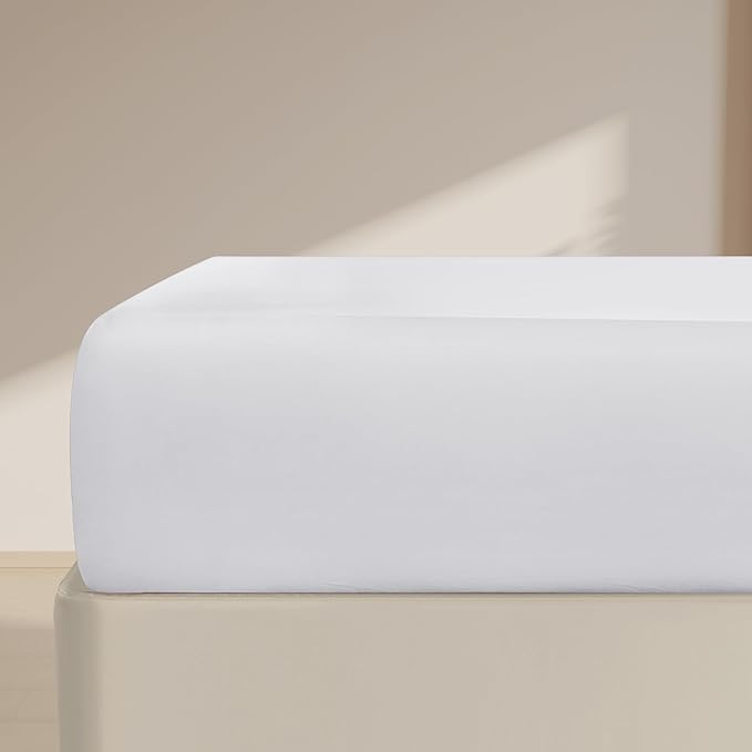 FreshCulture California King Fitted Sheet Only – Premium Hotel-Quality Fitted by FreshCulture