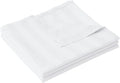 Cotton Full Flat Sheet Only, 600 Thread Count 100% Egyptian Cotton Top Sheet by ZaizaiHome