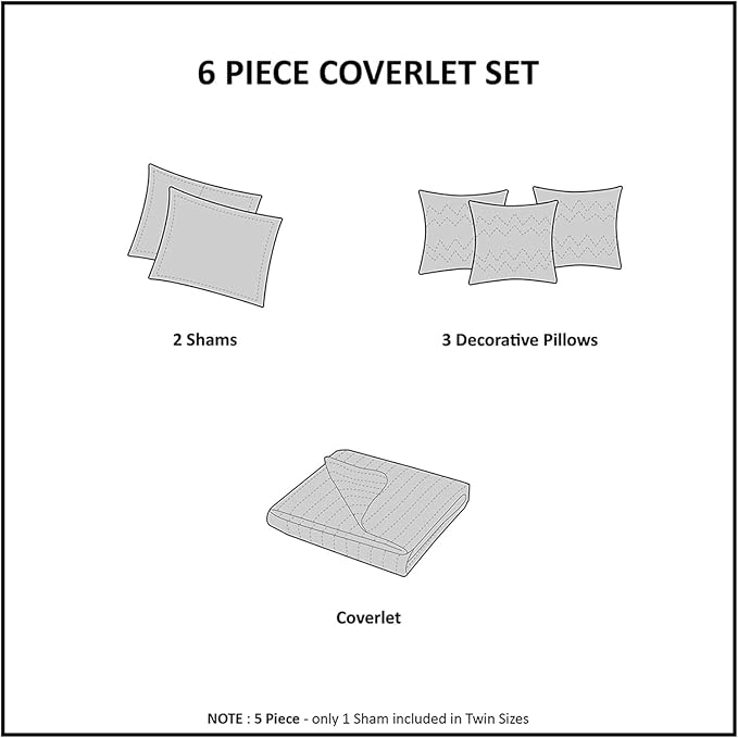 Madison Park King Quilt Set - Image 6