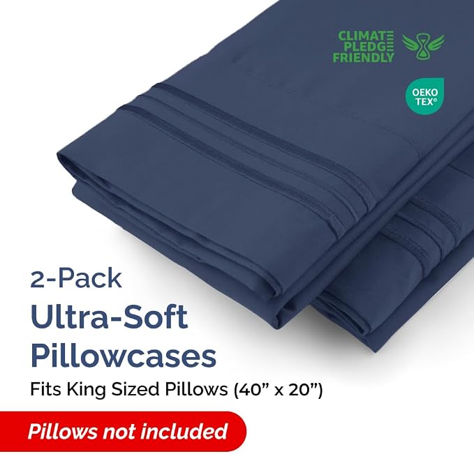 King Pillow Cases Set of 2 - Image 2