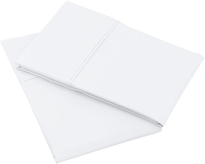 Amazon Basics 400 Thread Count Cotton Pillowcases, Pillows Not Included - Image 4