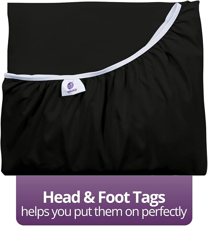 DeaLuxe California King Fitted Sheet Deep Pocket - Image 6
