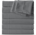 Maple&Stone Full Flat Sheet 6 Pack, Premium Soft & Breathable, Brushed by MapleStone