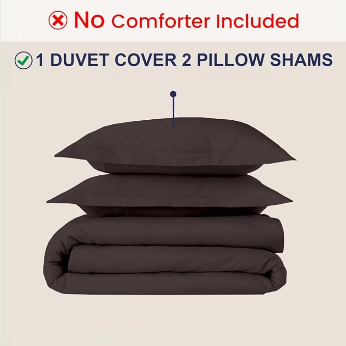 Kotton Culture 3 Pc 120"x120" Duvet Cover Set Super King Plus/Super Oversize - Image 2