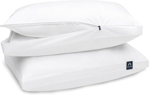 ACCURATEX Fluffy Pillow Cover, 100% Cotton Shell Filled by ACCURATEX