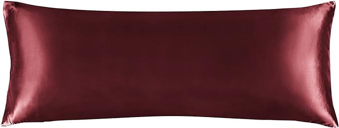 BEDELITE Satin Body Pillow Cover, Super Soft and Cooling Body Pillow Pillowcase by BEDELITE