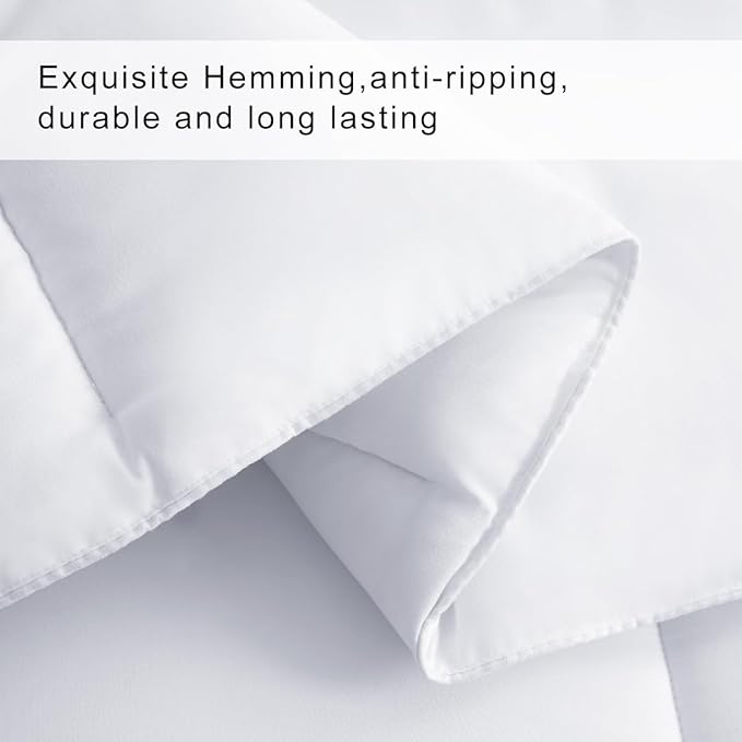 COHOME King Size Cooling Comforter, All-Season Quilted Down Alternative Duvet - Image 5