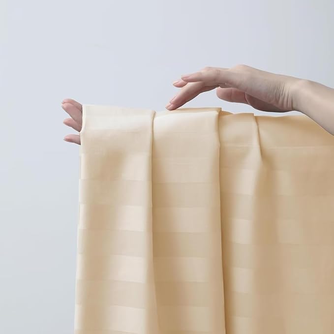 2-Pack Cotton King Flat Sheet Only, 600 Thread Count 100% Egyptian Cotton Top - Image 4