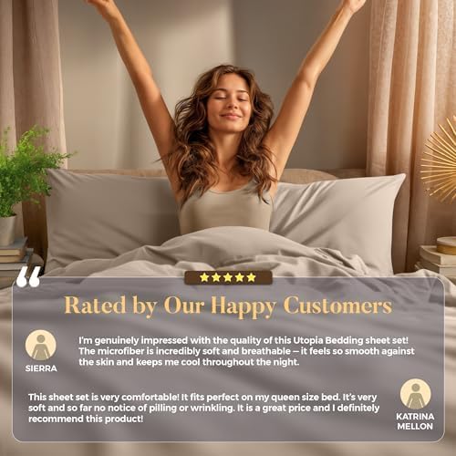 Utopia Bedding Twin XL Sheet Set – 3 Piece Bed Sheets - Image 7
