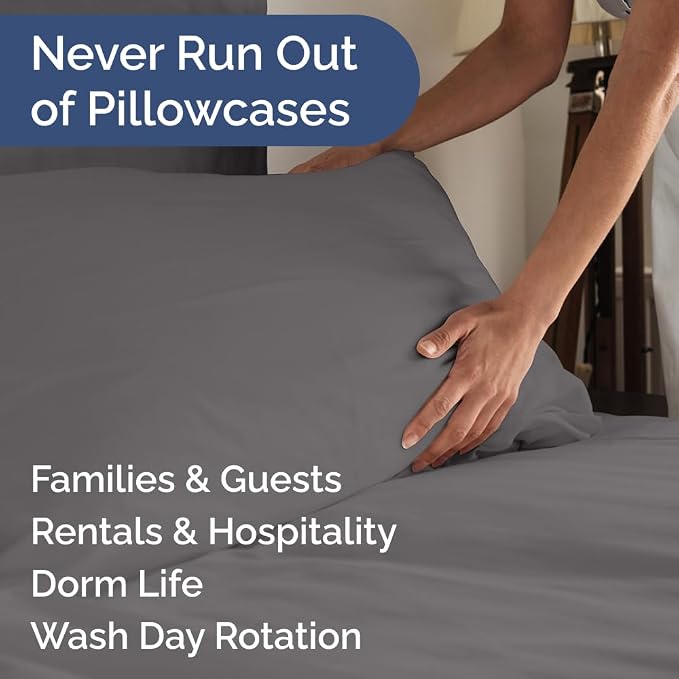 Standard Pillow Cases Set of 6 - Image 5