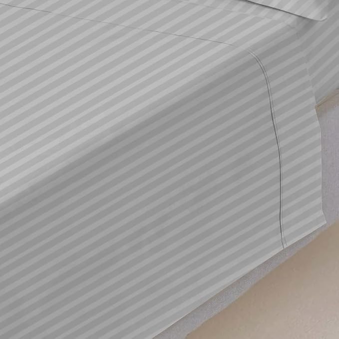 Mattress-Homes Full XL 100% Egyptian Cotton Top Sheet 1Pcs, Cool & Breathable by MattressHomes