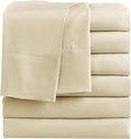 FreshCulture Twin Flat Sheets Only, Soft Microfiber Bedding Sheets by FreshCulture