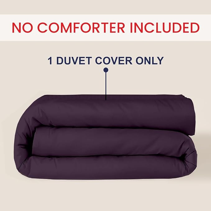 Kotton Culture 1 Pc 120"x120" Duvet Cover Super King Plus/Super Oversize King - Image 2