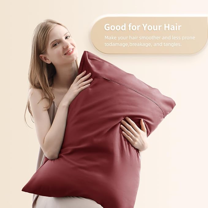 King Pillowcases, Cooling Viscose from Bamboo Pillow Covers - Image 2