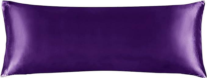 BEDELITE Satin Body Pillow Cover, Super Soft and Cooling Body Pillow Pillowcase by BEDELITE