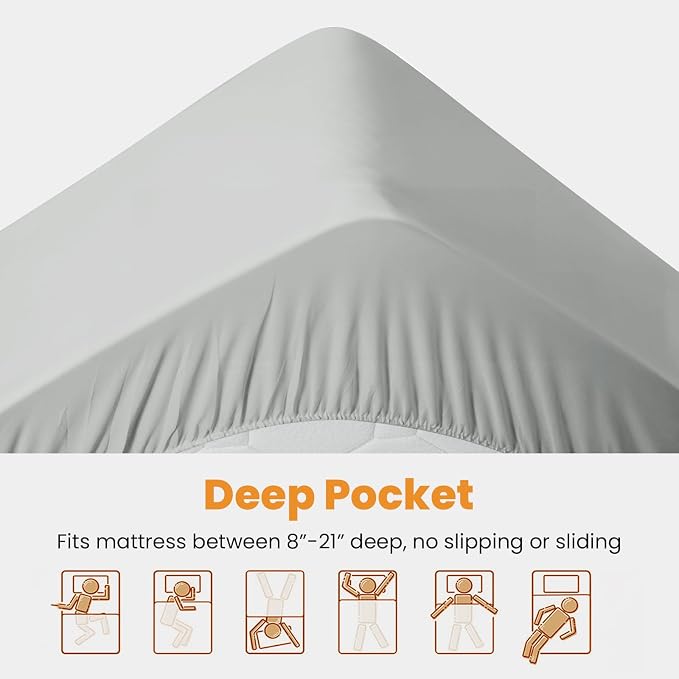 MATBEBY Twin Size Mattress Pad - Image 4